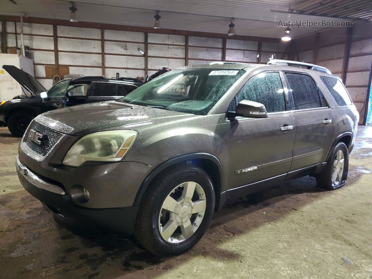 2007 Gmc Acadia Slt-2 Brown vin: 1GKEV33767J119214