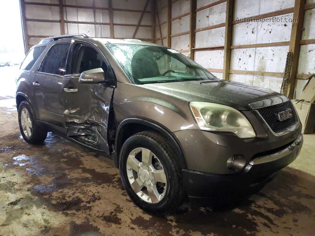 2007 Gmc Acadia Slt-2 Brown vin: 1GKEV33767J119214