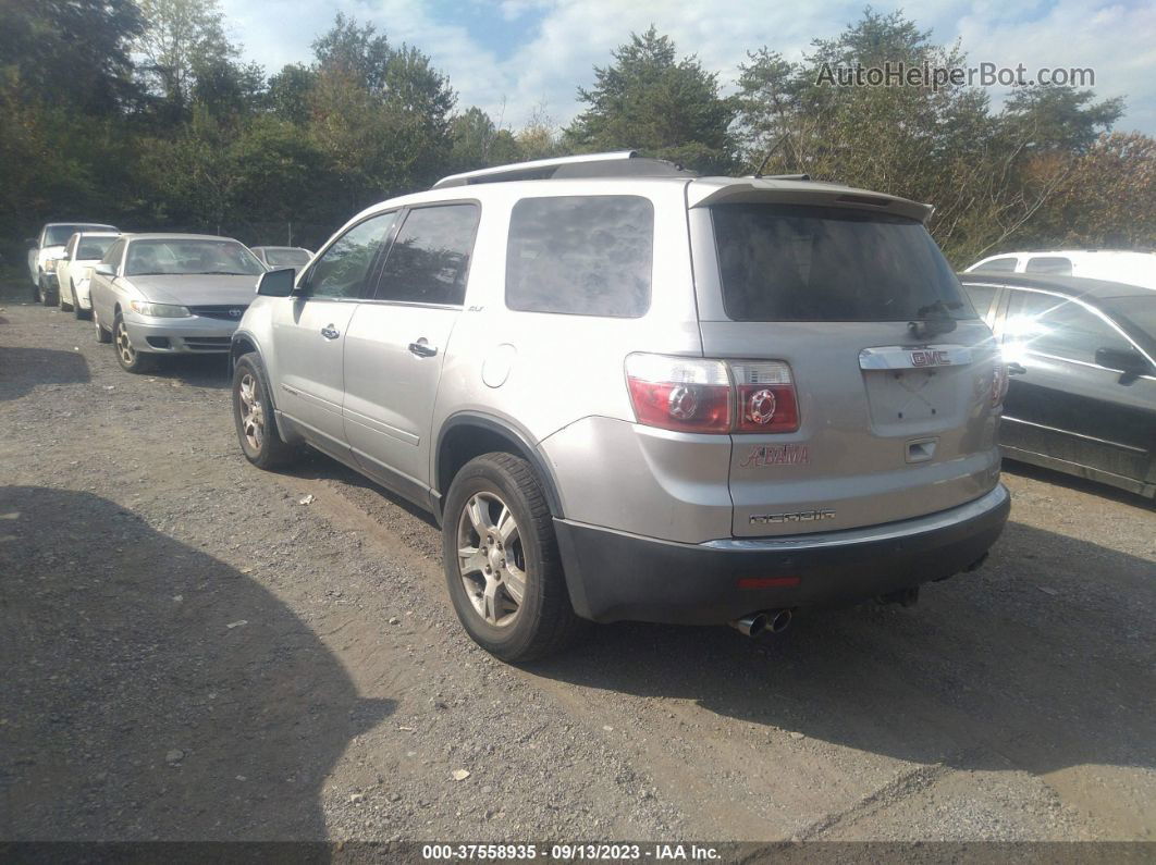 2007 Gmc Acadia Slt Silver vin: 1GKEV33767J137406