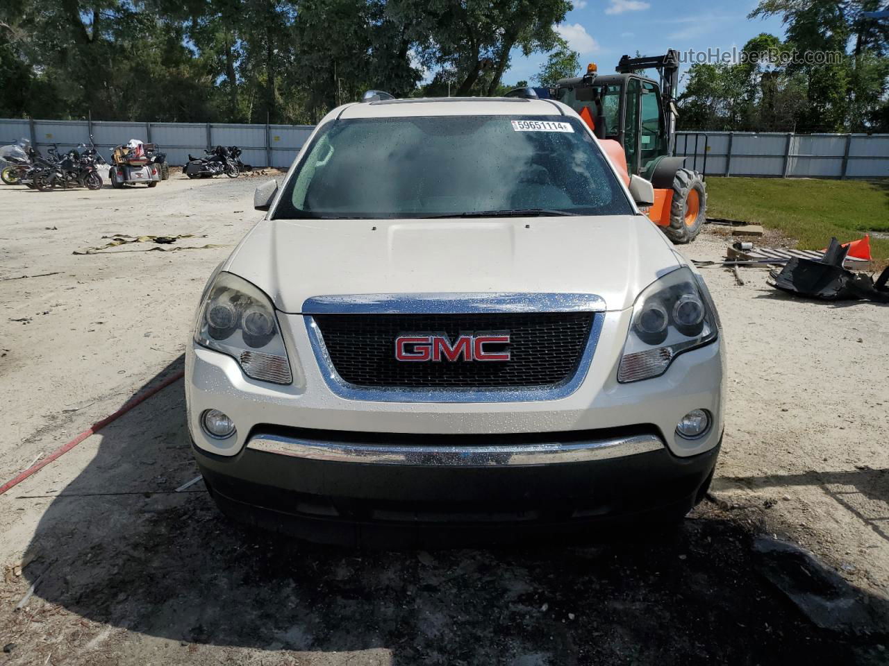 2007 Gmc Acadia Slt-2 Cream vin: 1GKEV33767J160586