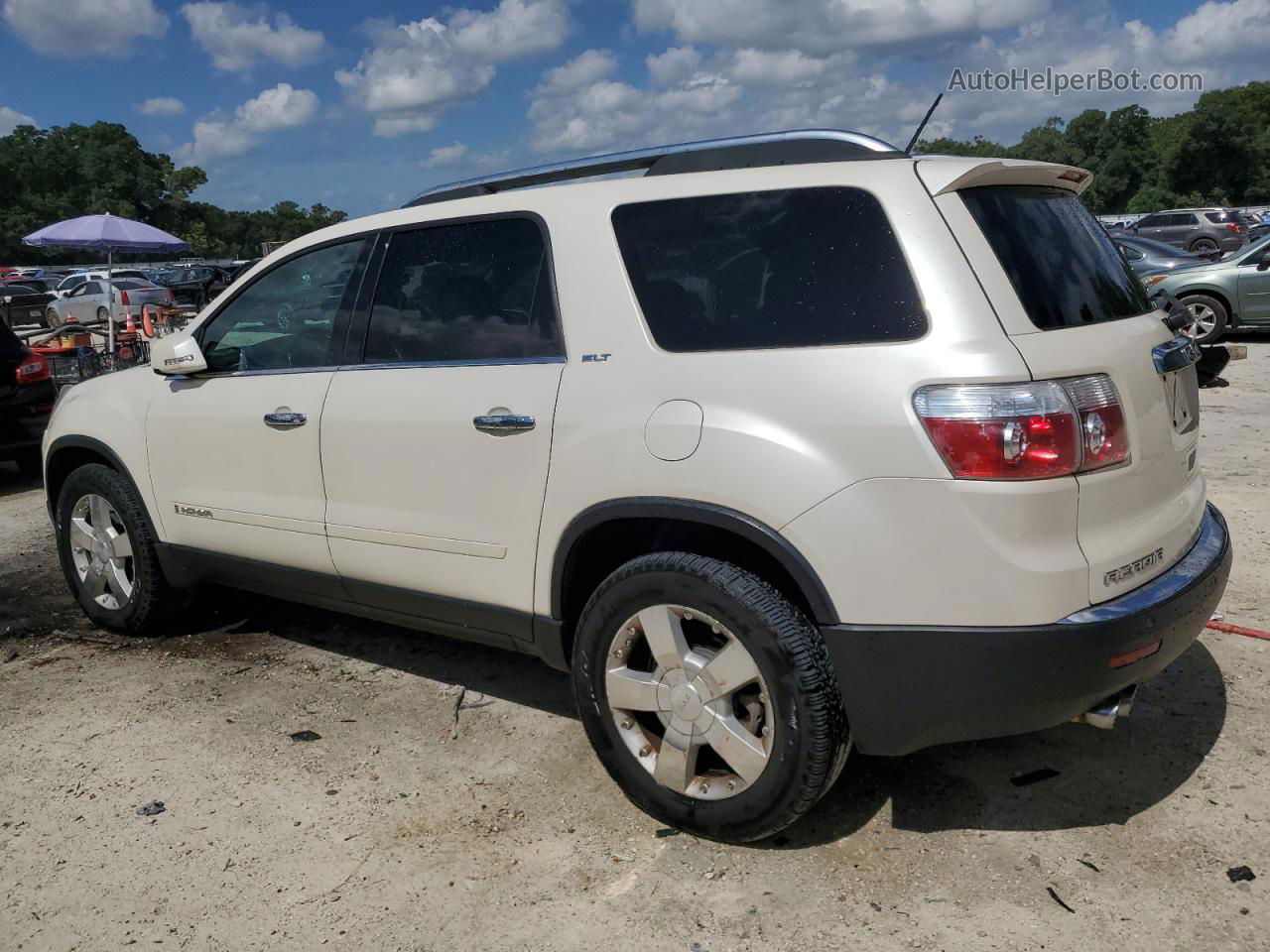 2007 Gmc Acadia Slt-2 Cream vin: 1GKEV33767J160586