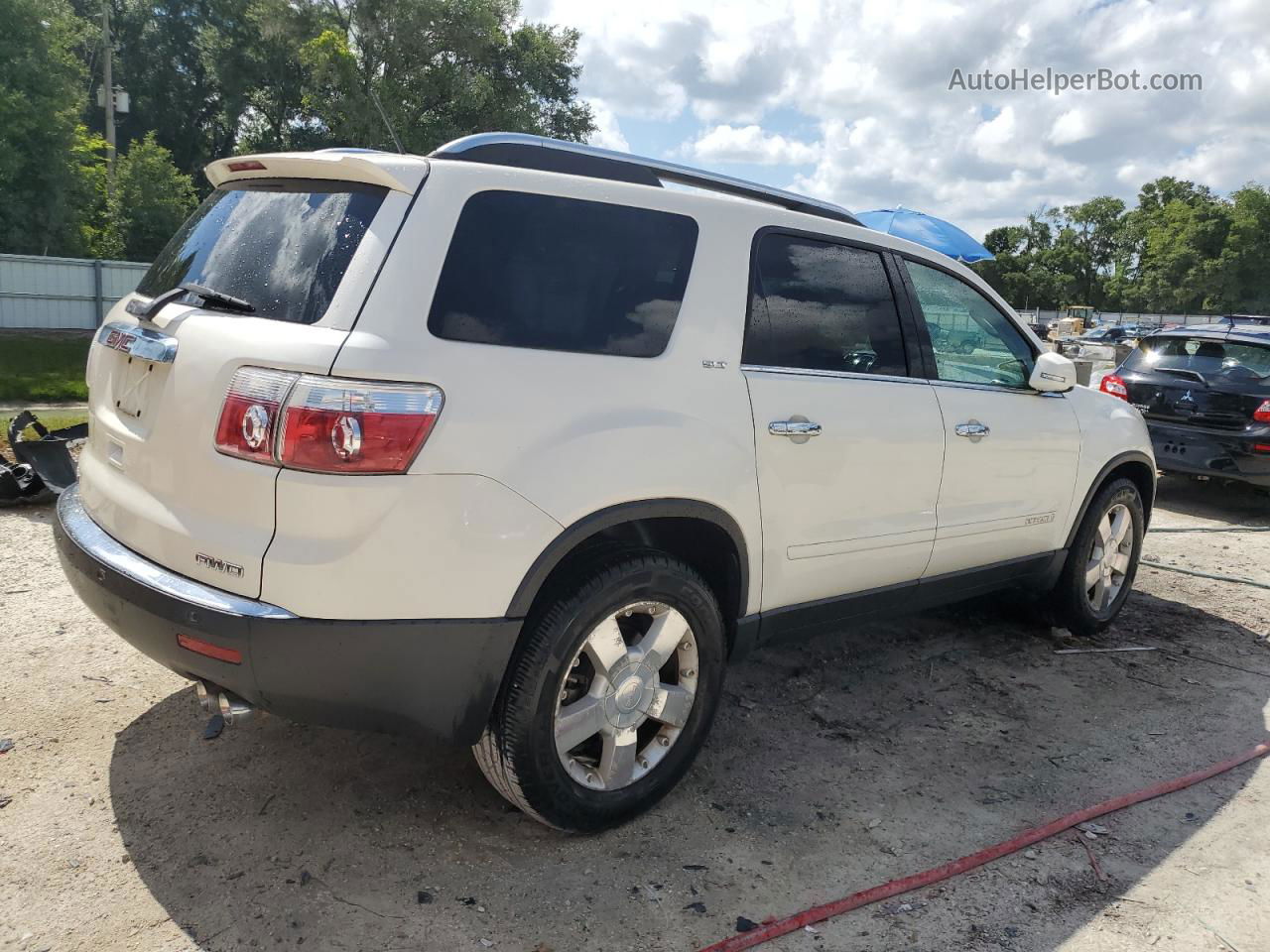 2007 Gmc Acadia Slt-2 Cream vin: 1GKEV33767J160586