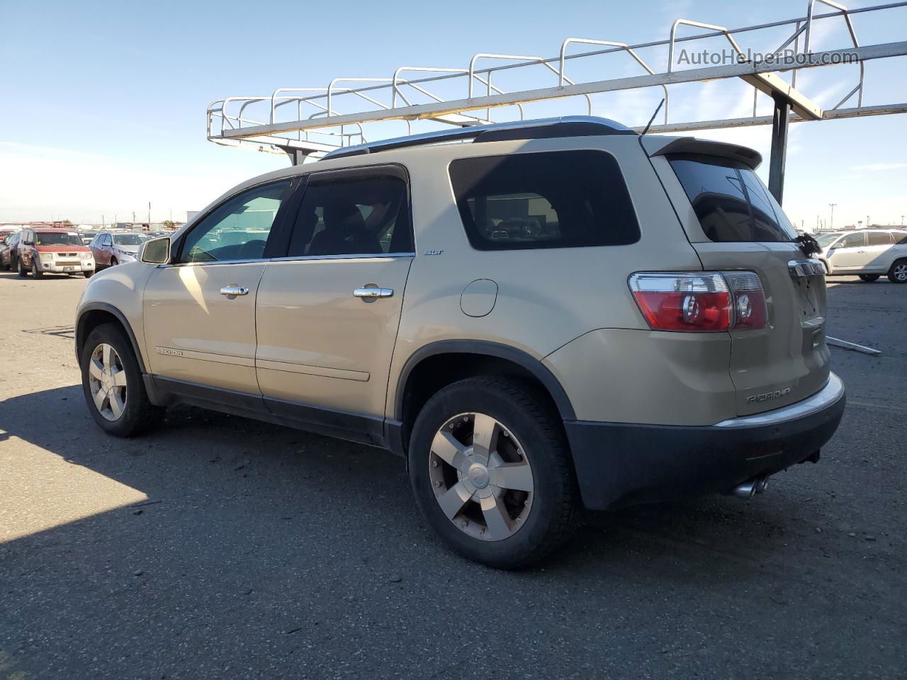 2007 Gmc Acadia Slt-2 Бежевый vin: 1GKEV33767J163262