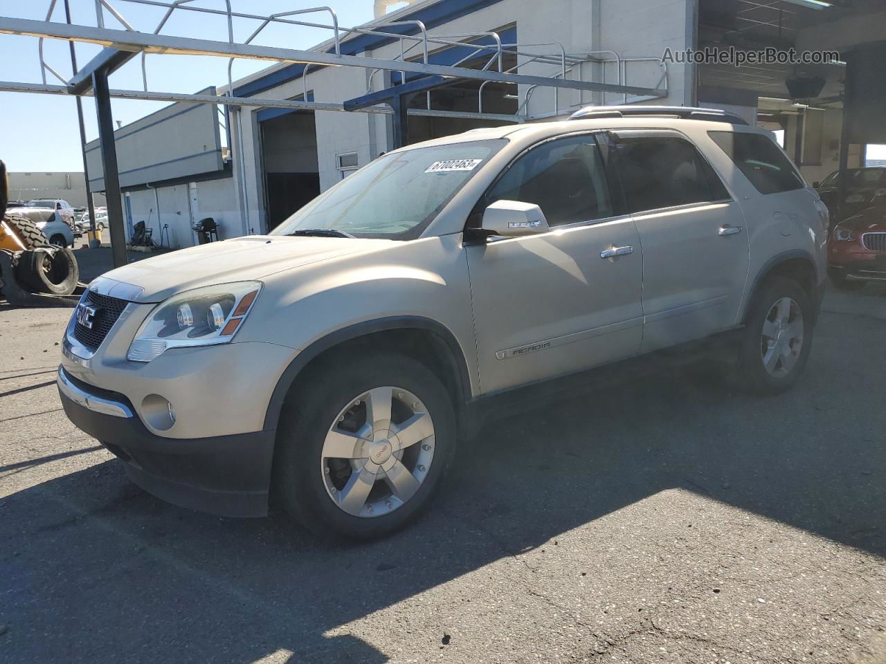 2007 Gmc Acadia Slt-2 Beige vin: 1GKEV33767J163262