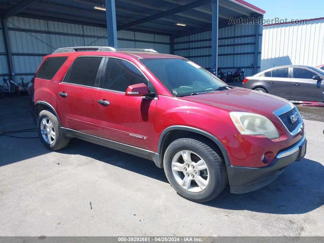 2007 Gmc Acadia Slt-1 Бордовый vin: 1GKEV33767J169577