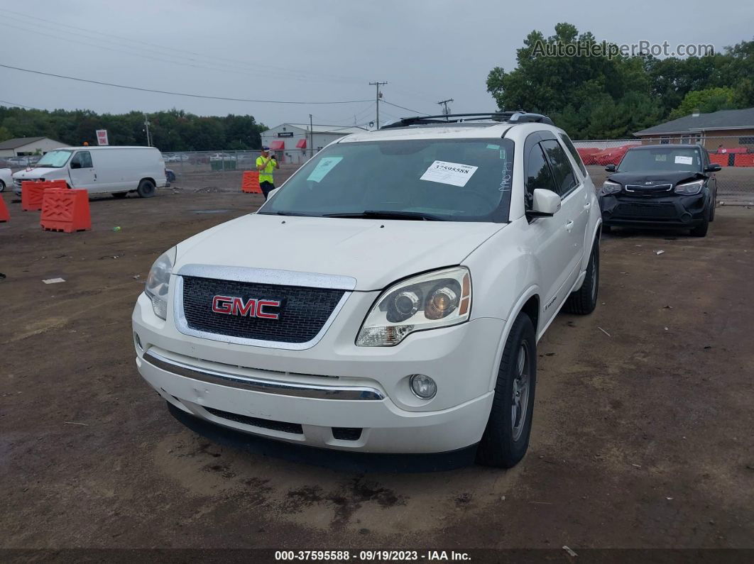 2007 Gmc Acadia Slt-1 Белый vin: 1GKEV33787J173646