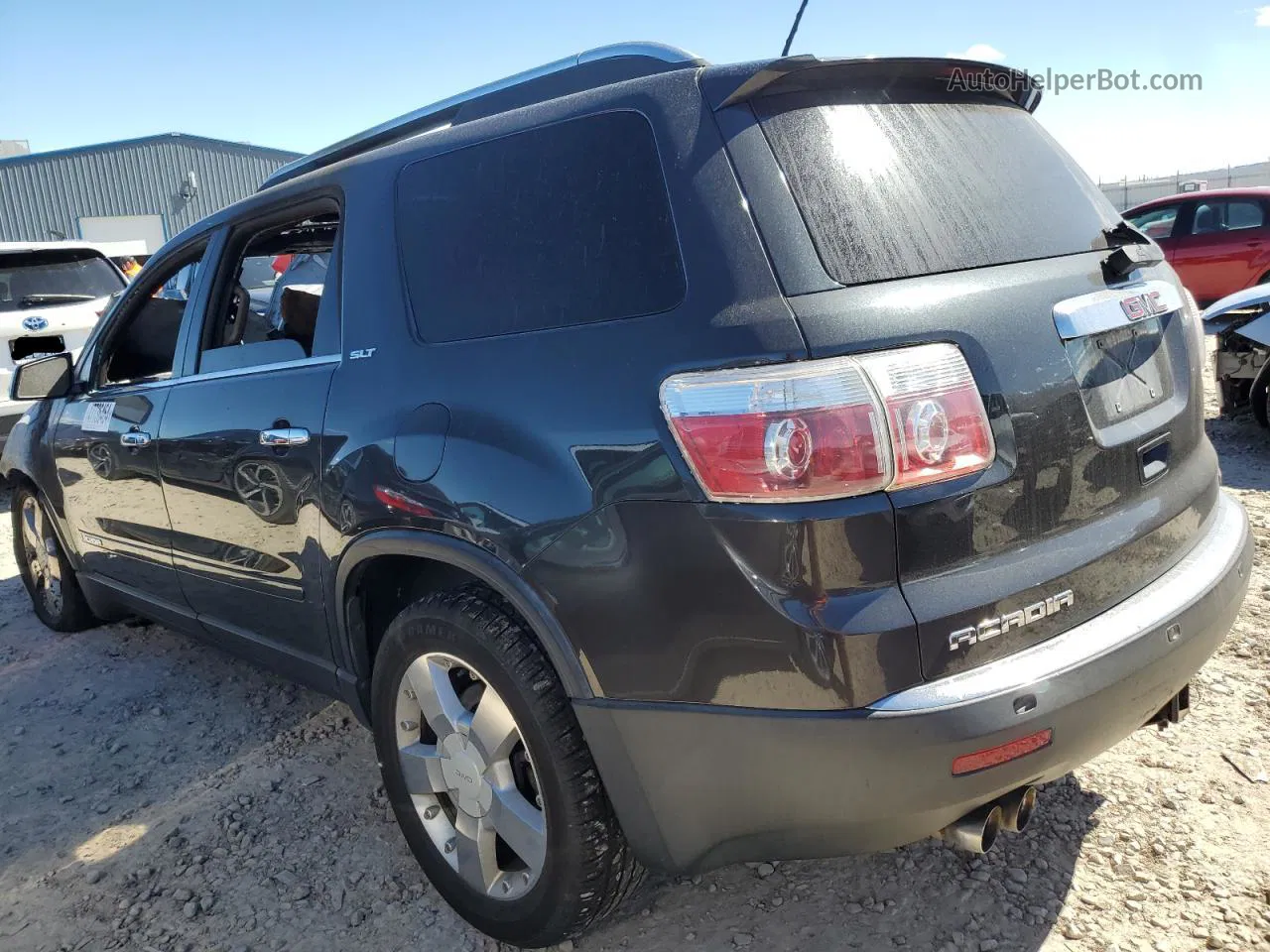 2007 Gmc Acadia Slt-2 Black vin: 1GKEV33797J161053