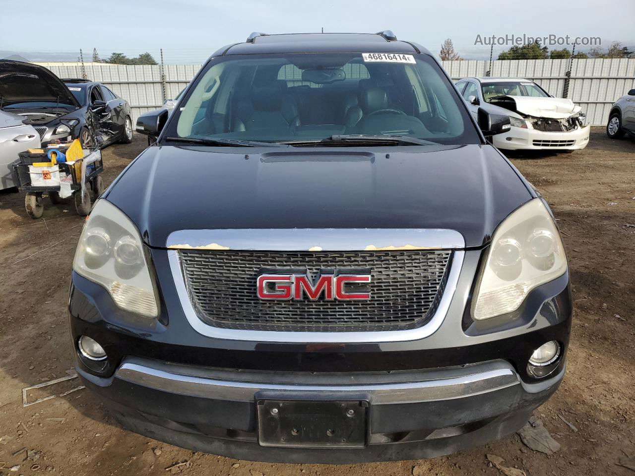 2007 Gmc Acadia Slt-2 Black vin: 1GKEV337X7J157108