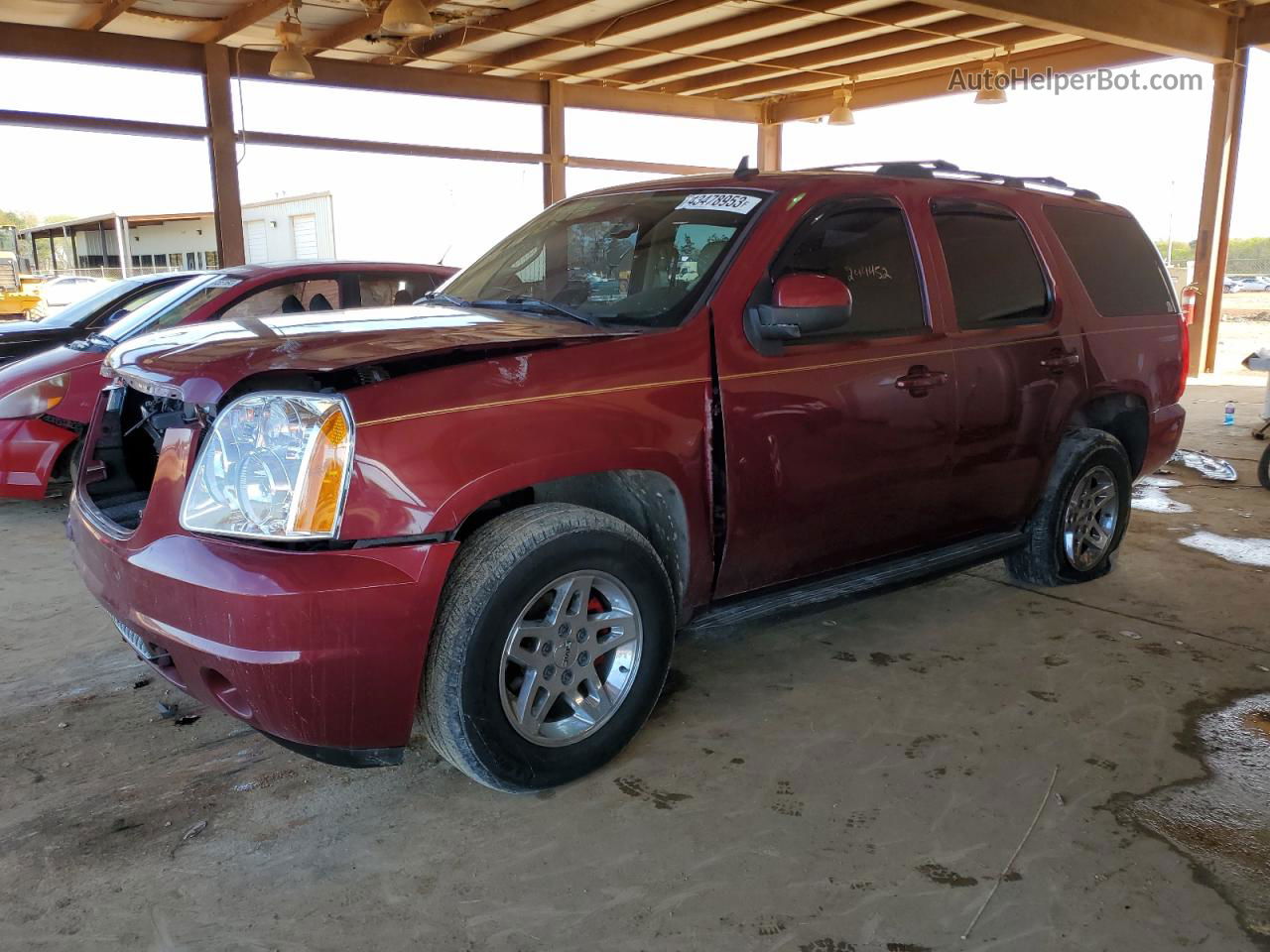 2007 Gmc Yukon  Темно-бордовый vin: 1GKFC13017J227869