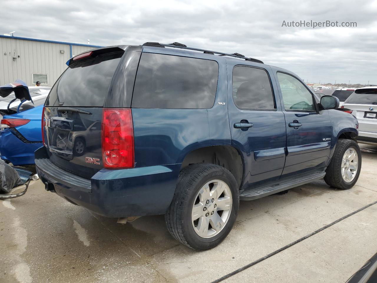 2007 Gmc Yukon  Синий vin: 1GKFC13047J152259