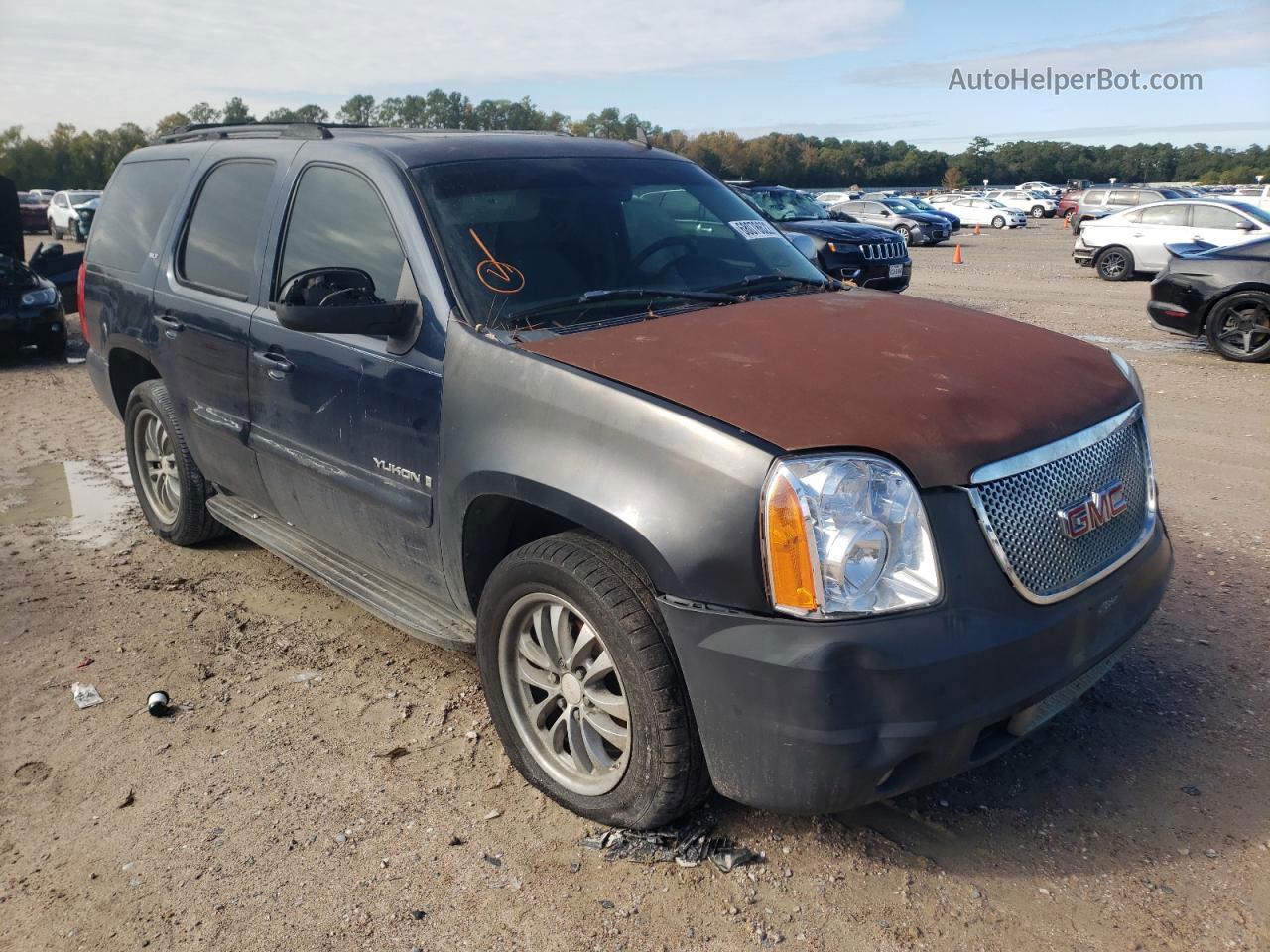 2007 Gmc Yukon  Blue vin: 1GKFC13087R275578