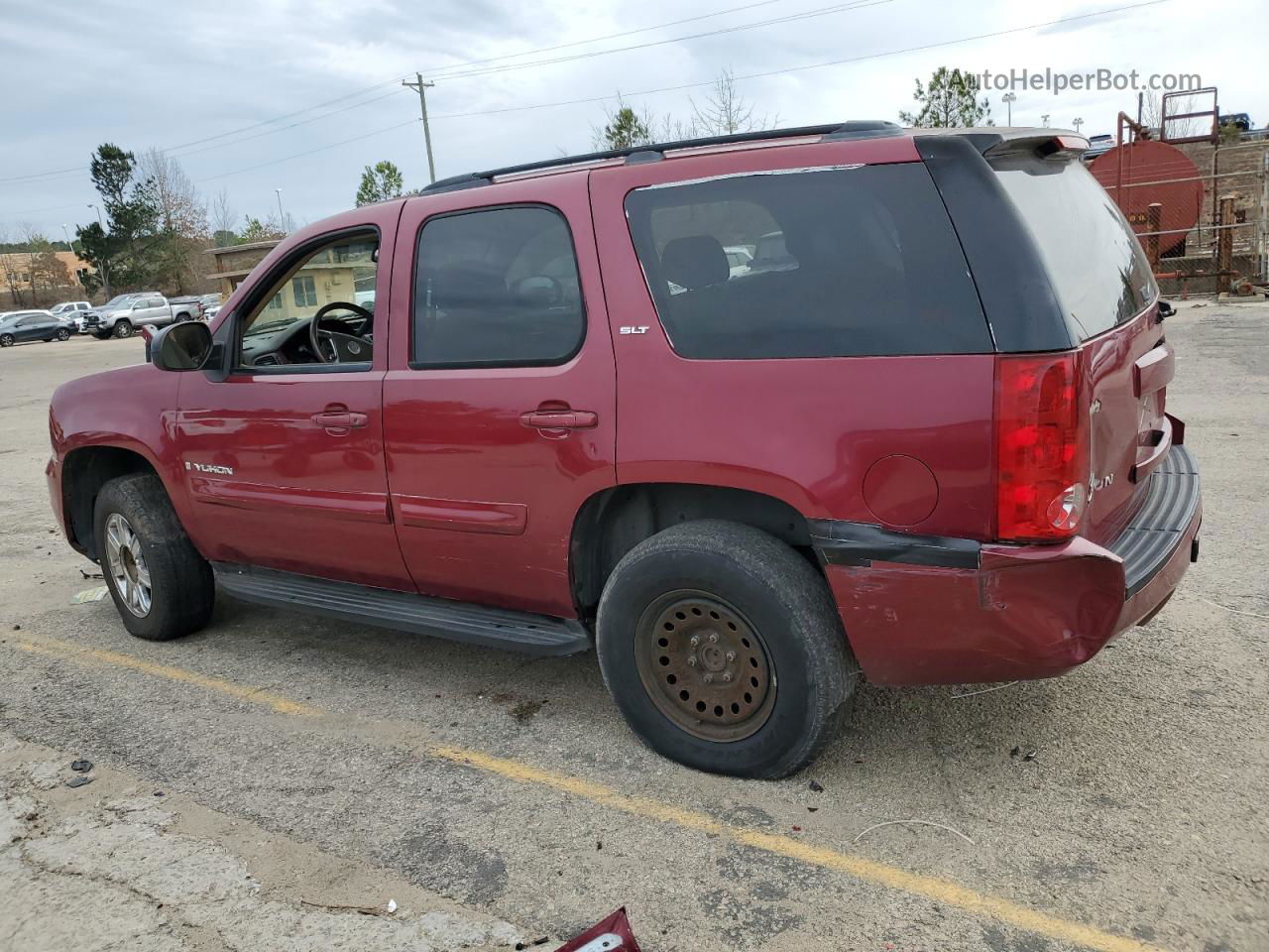 2007 Gmc Yukon  Burgundy vin: 1GKFC13097R357917