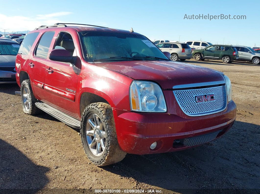 2007 Gmc Yukon Slt Бордовый vin: 1GKFC13J07J113614