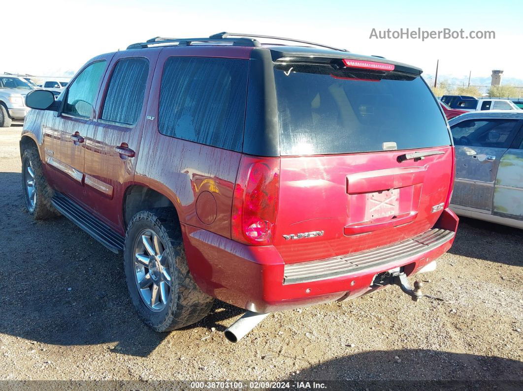 2007 Gmc Yukon Slt Burgundy vin: 1GKFC13J07J113614