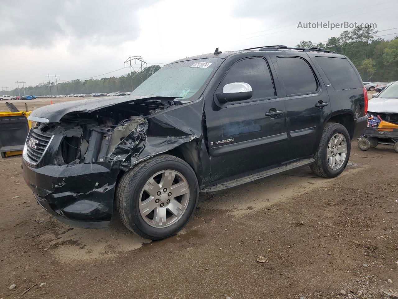 2007 Gmc Yukon  Black vin: 1GKFC13J07J380042