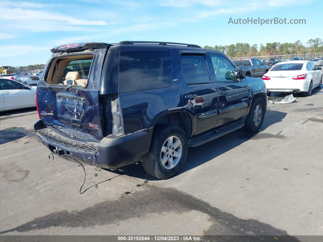 2007 Gmc Yukon Slt Blue vin: 1GKFC13J37R141361