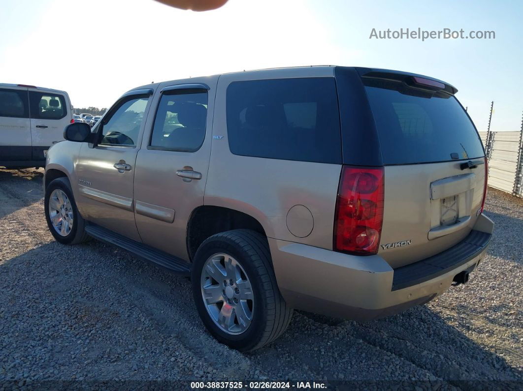 2007 Gmc Yukon Slt Золотой vin: 1GKFC13J47J126799