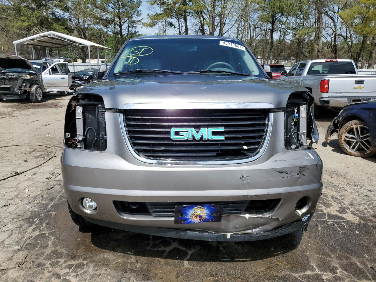 2007 Gmc Yukon  Gray vin: 1GKFC13J47R133284