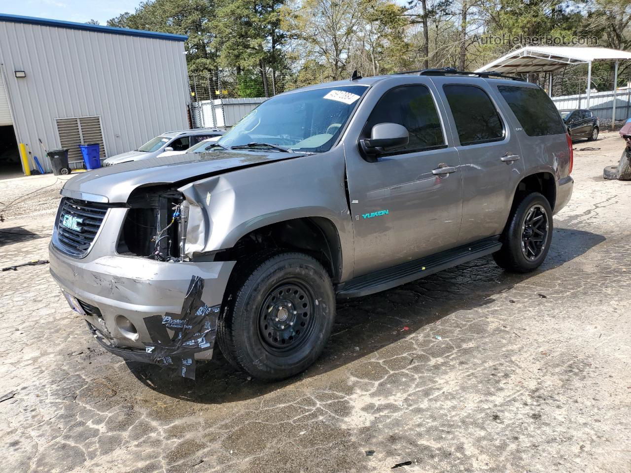 2007 Gmc Yukon  Gray vin: 1GKFC13J47R133284