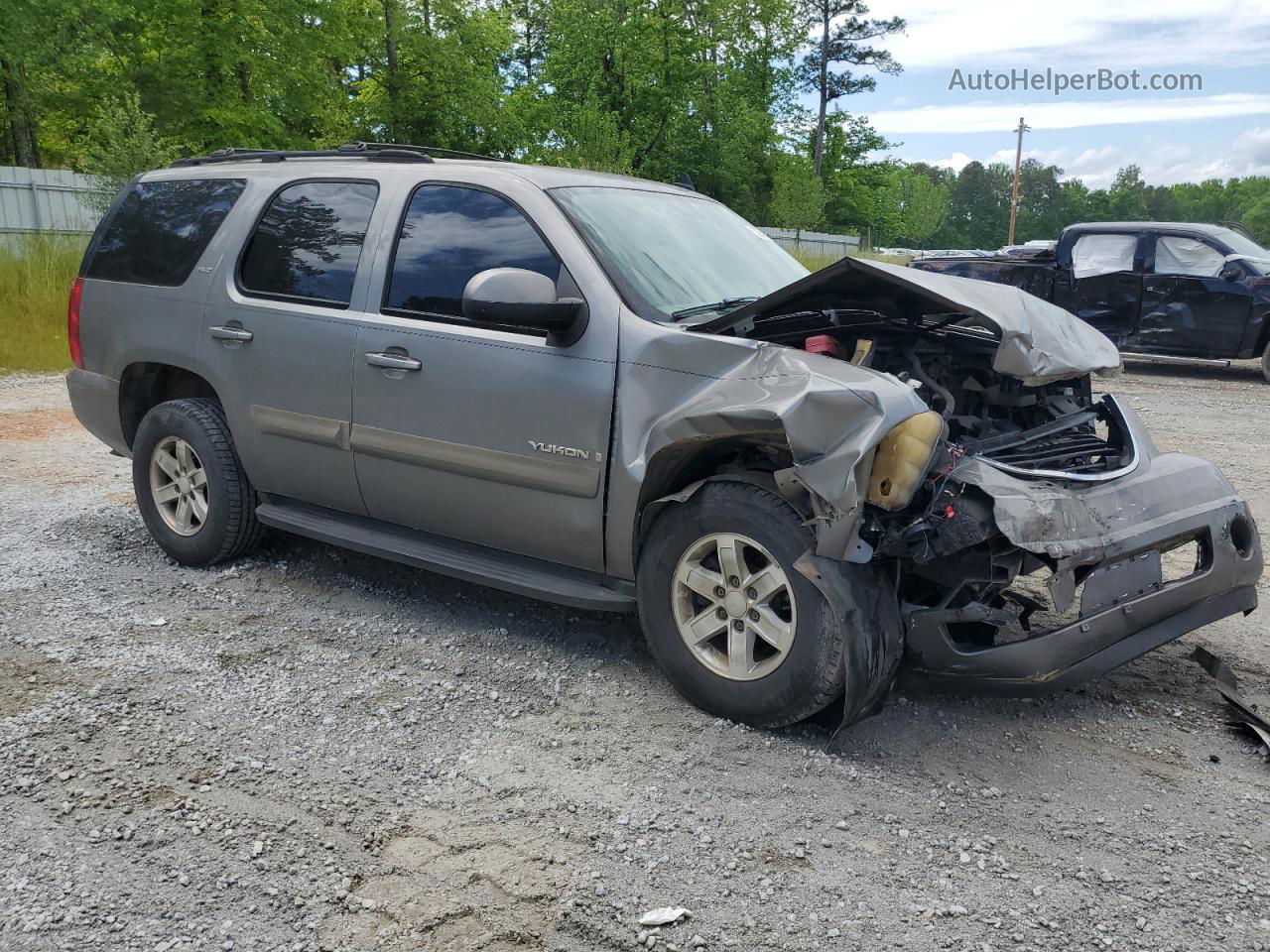 2007 Gmc Yukon  Серый vin: 1GKFC13J57J110692