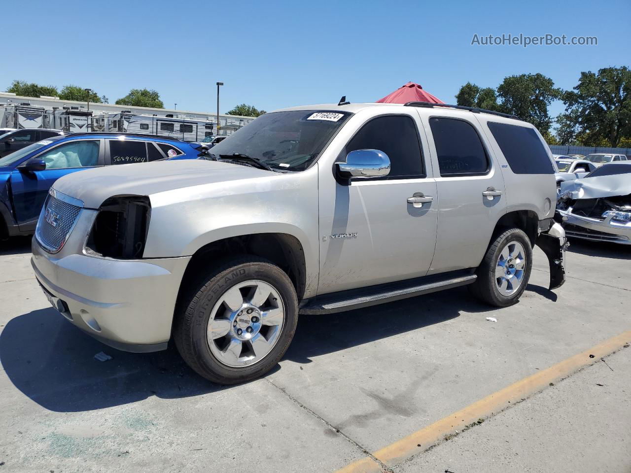 2007 Gmc Yukon  Beige vin: 1GKFC13J57R238626