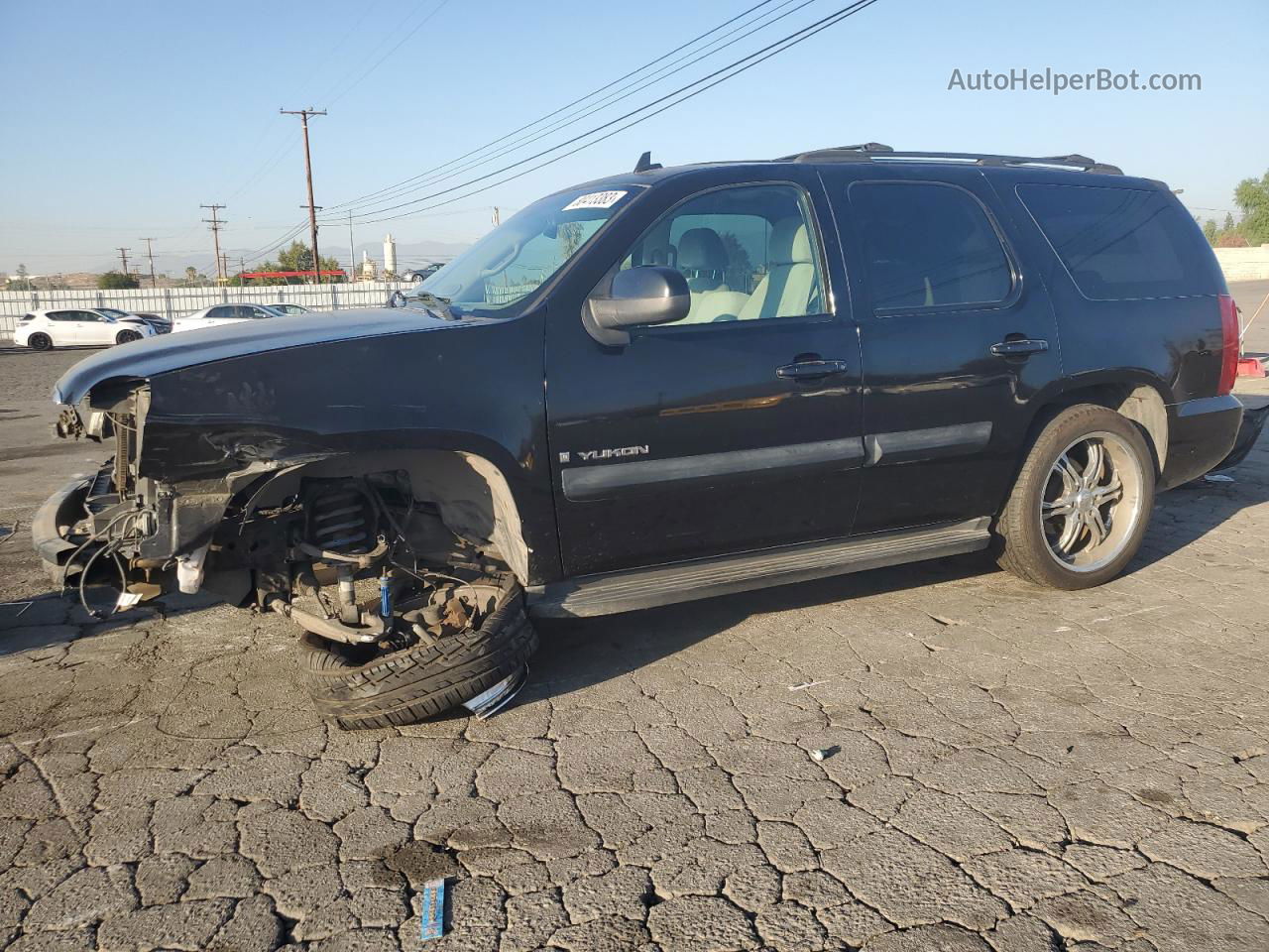 2007 Gmc Yukon  Черный vin: 1GKFC13J67R152886