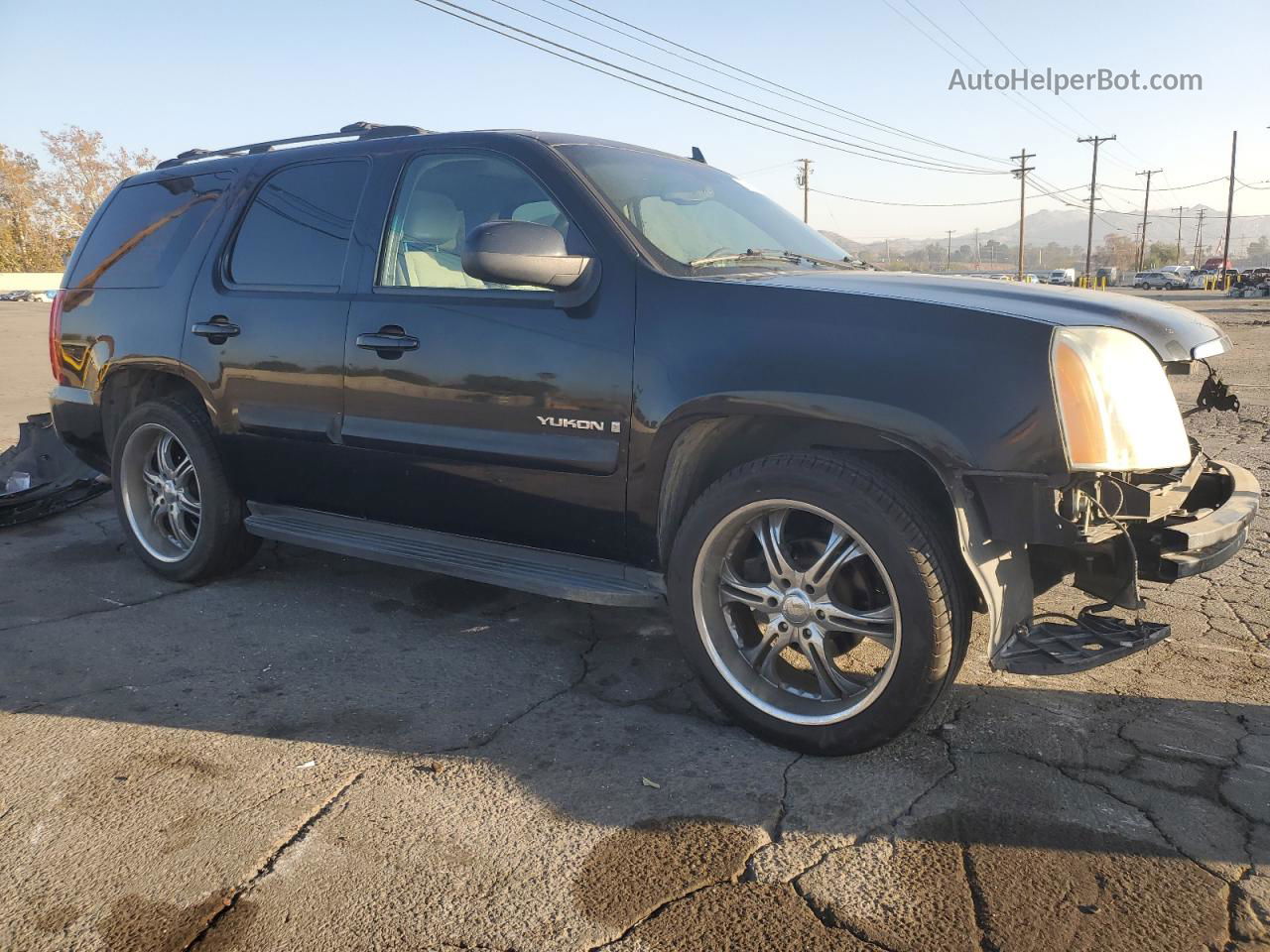 2007 Gmc Yukon  Черный vin: 1GKFC13J67R152886