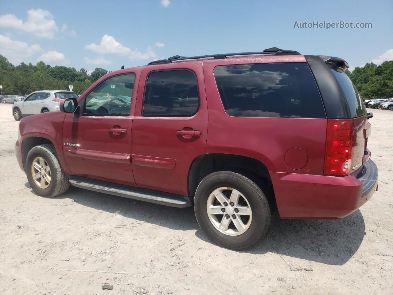 2007 Gmc Yukon  Burgundy vin: 1GKFC13J77J116977