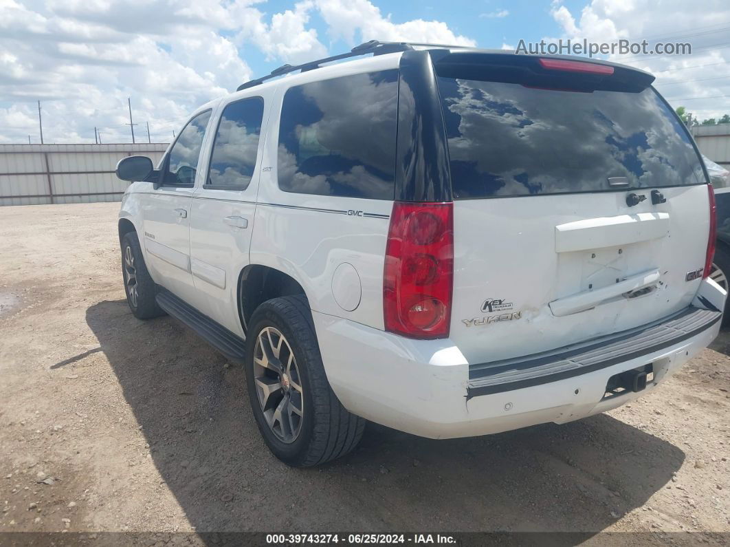 2007 Gmc Yukon Slt White vin: 1GKFC13J87R171598