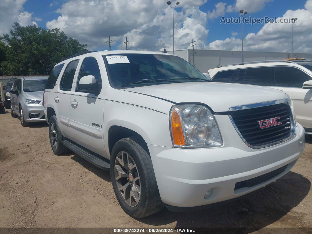 2007 Gmc Yukon Slt White vin: 1GKFC13J87R171598