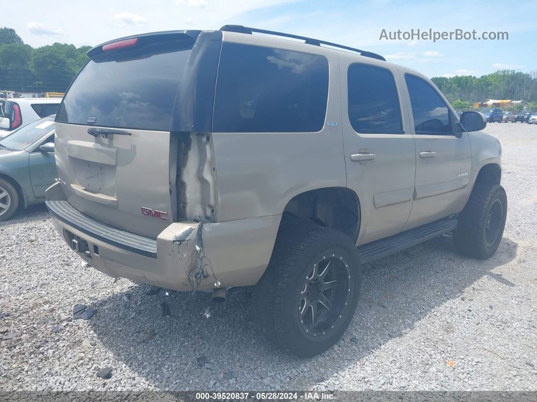 2007 Gmc Yukon Slt Beige vin: 1GKFC13JX7J283057