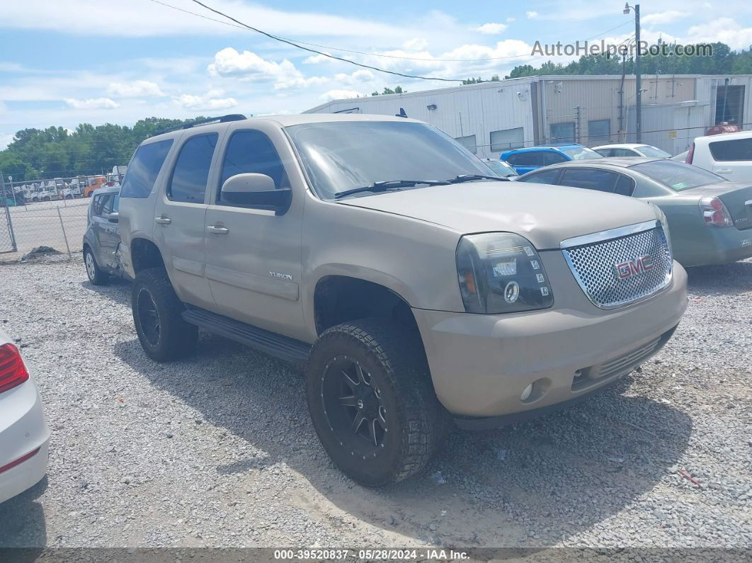 2007 Gmc Yukon Slt Beige vin: 1GKFC13JX7J283057