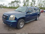 2007 Gmc Yukon Xl 1500 Slt Blue vin: 1GKFC16017J250757