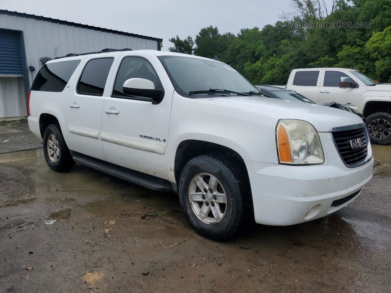 2007 Gmc Yukon Xl C1500 White vin: 1GKFC16017R280651