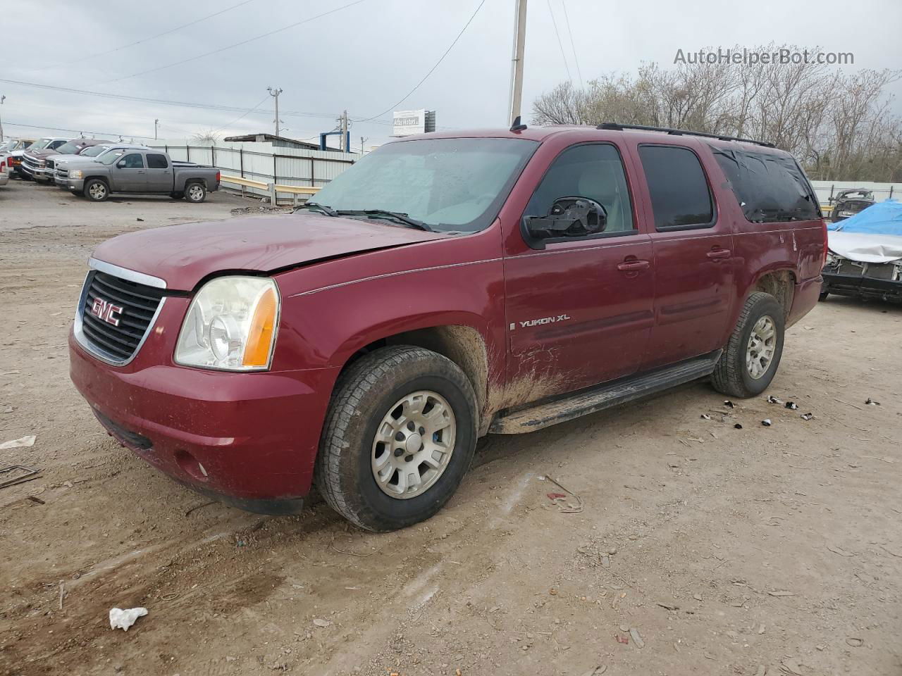 2007 Gmc Yukon Xl C1500 Burgundy vin: 1GKFC16047J239588