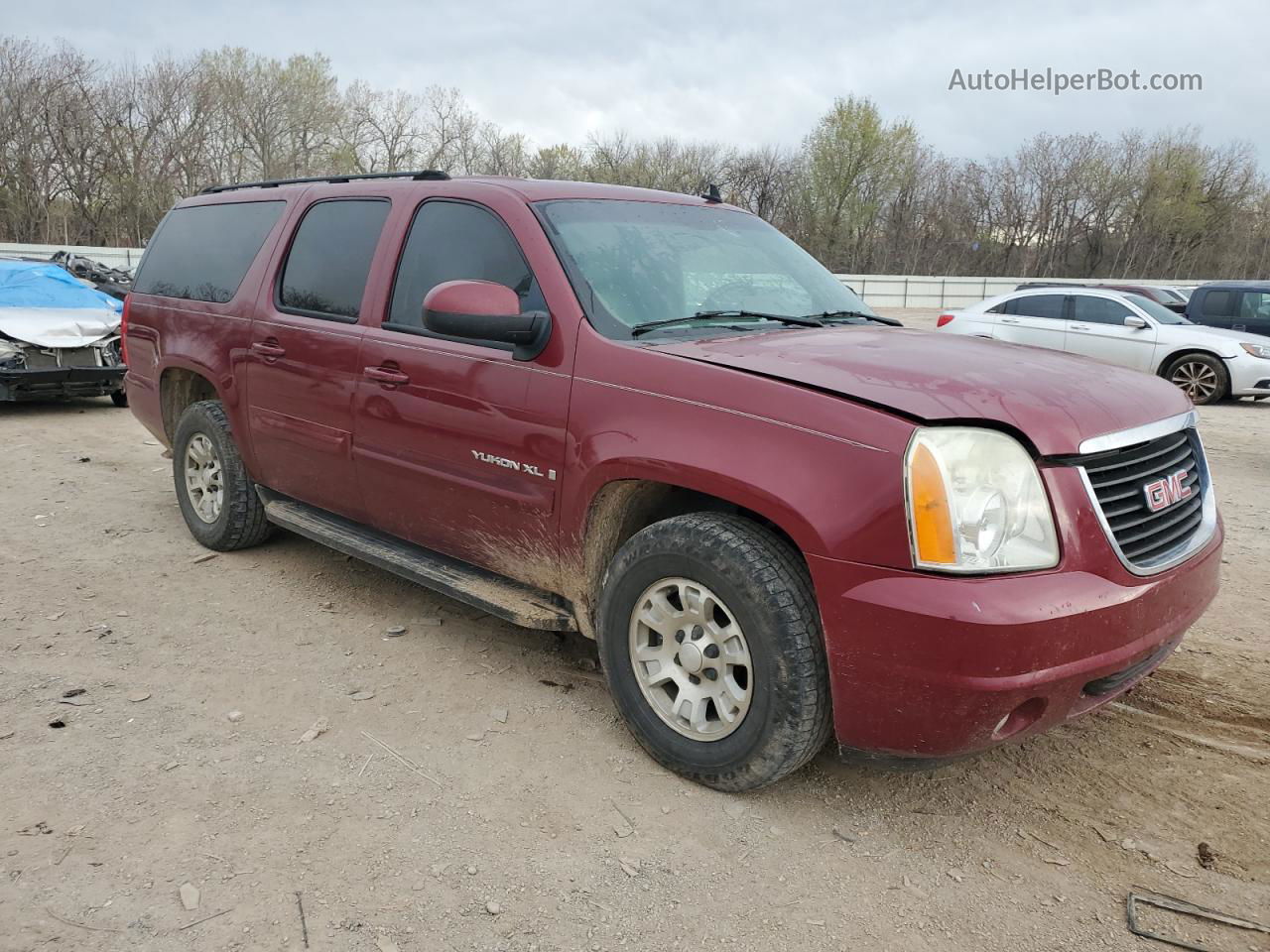 2007 Gmc Yukon Xl C1500 Burgundy vin: 1GKFC16047J239588