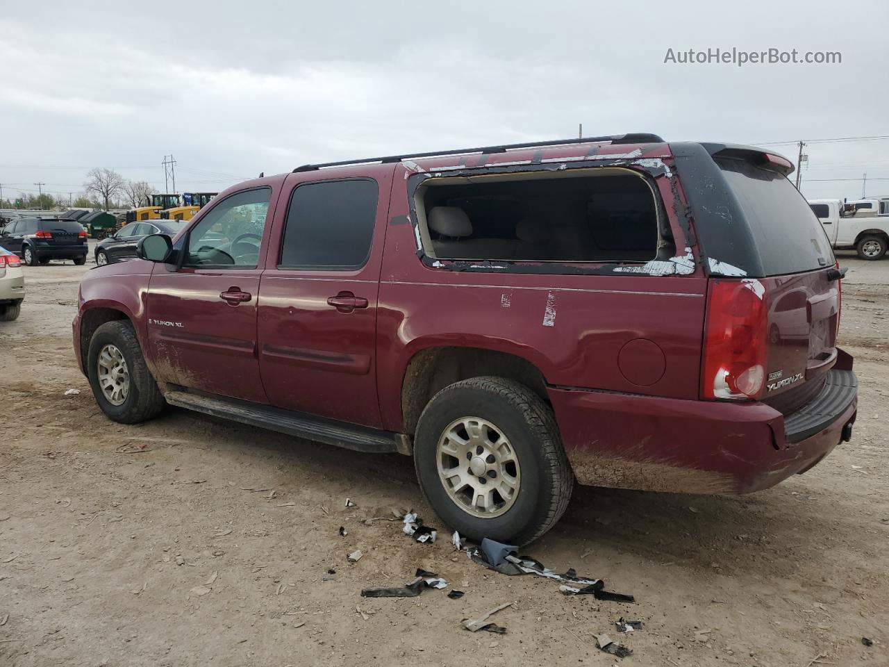 2007 Gmc Yukon Xl C1500 Burgundy vin: 1GKFC16047J239588