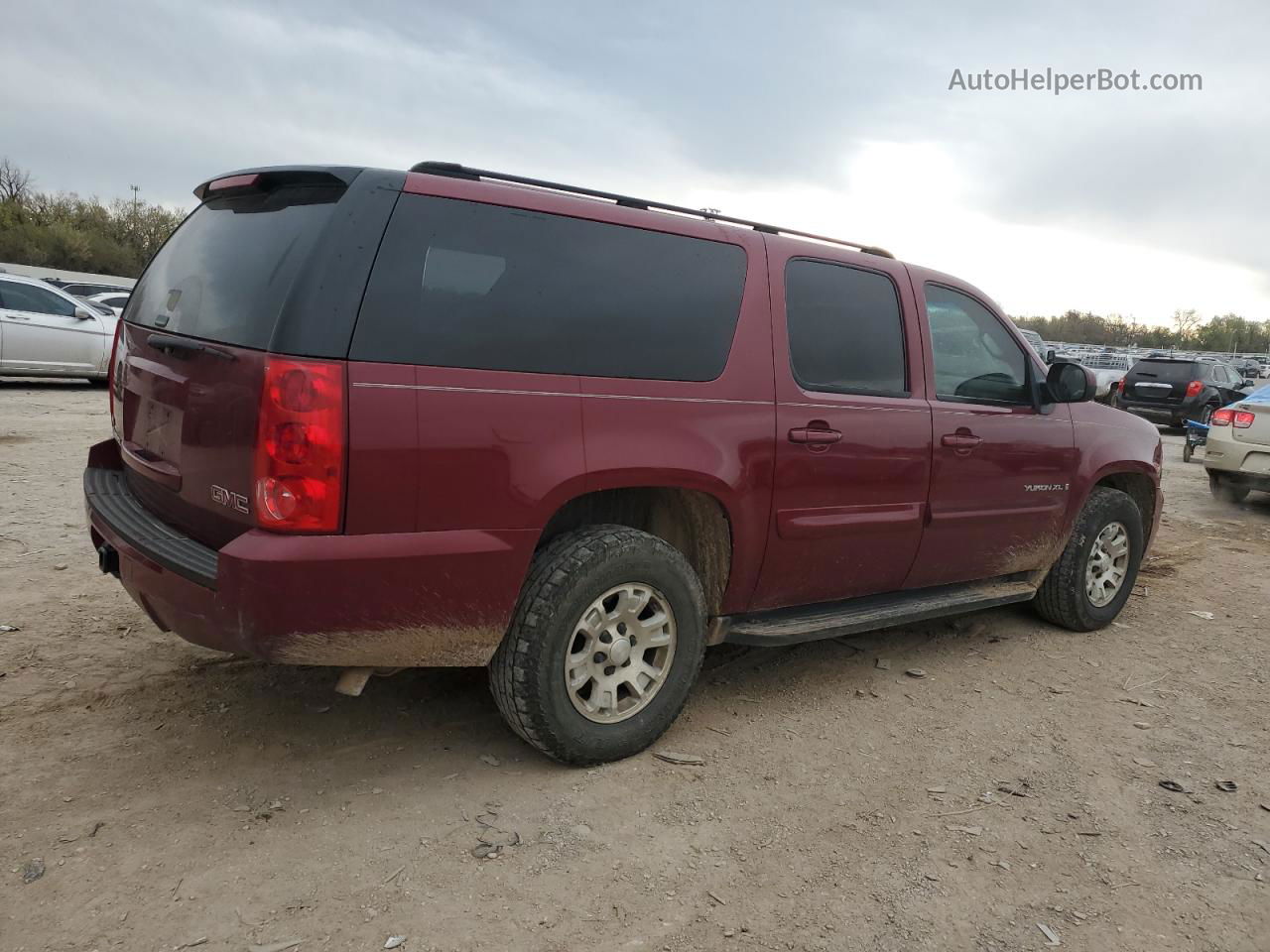 2007 Gmc Yukon Xl C1500 Burgundy vin: 1GKFC16047J239588