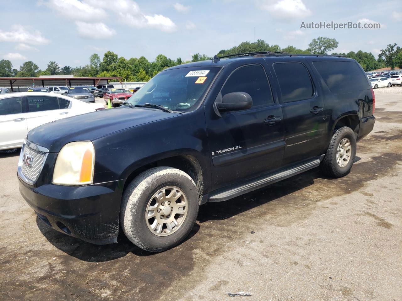 2007 Gmc Yukon Xl C1500 Black vin: 1GKFC16077R234371