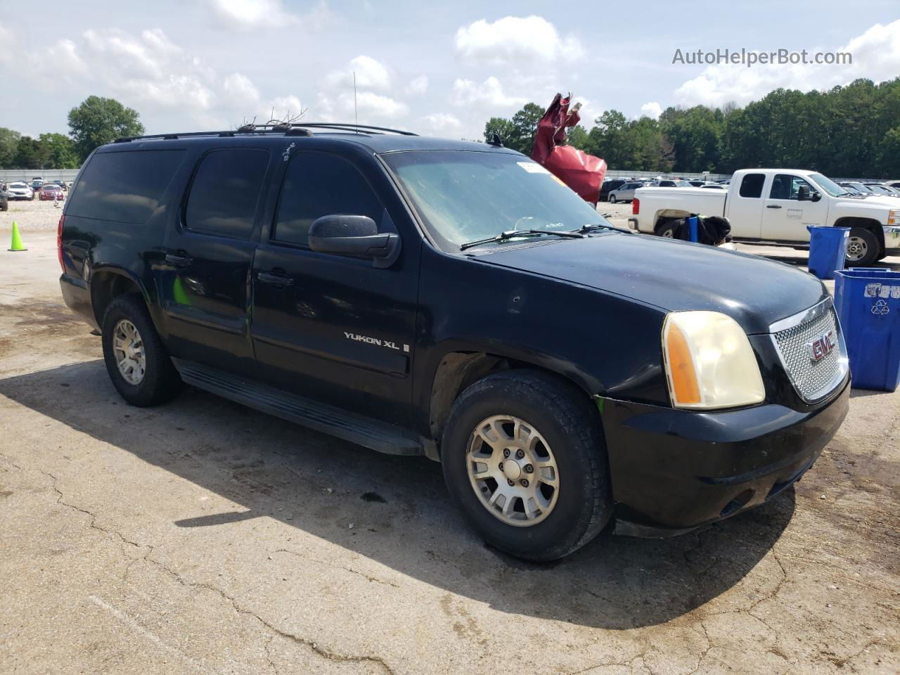 2007 Gmc Yukon Xl C1500 Black vin: 1GKFC16077R234371