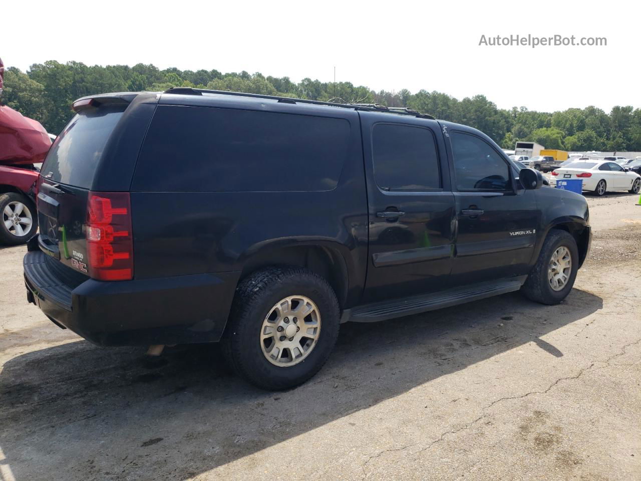 2007 Gmc Yukon Xl C1500 Black vin: 1GKFC16077R234371