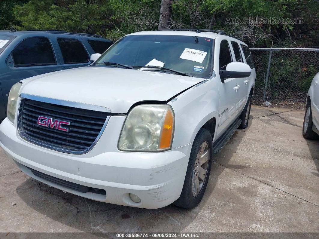 2007 Gmc Yukon Xl 1500 Slt White vin: 1GKFC16097J306878