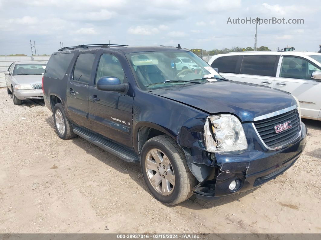 2007 Gmc Yukon Xl 1500 Slt Blue vin: 1GKFC160X7R234879