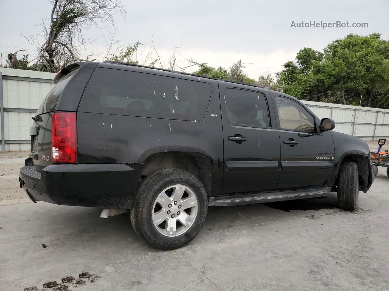 2007 Gmc Yukon Xl C1500 Black vin: 1GKFC160X7R411835