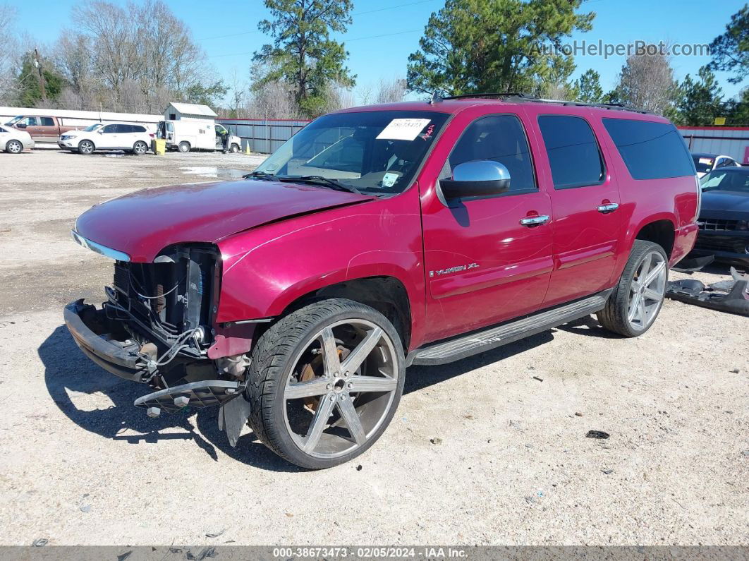 2007 Gmc Yukon Xl 1500 Sle Red vin: 1GKFC16J97R213742