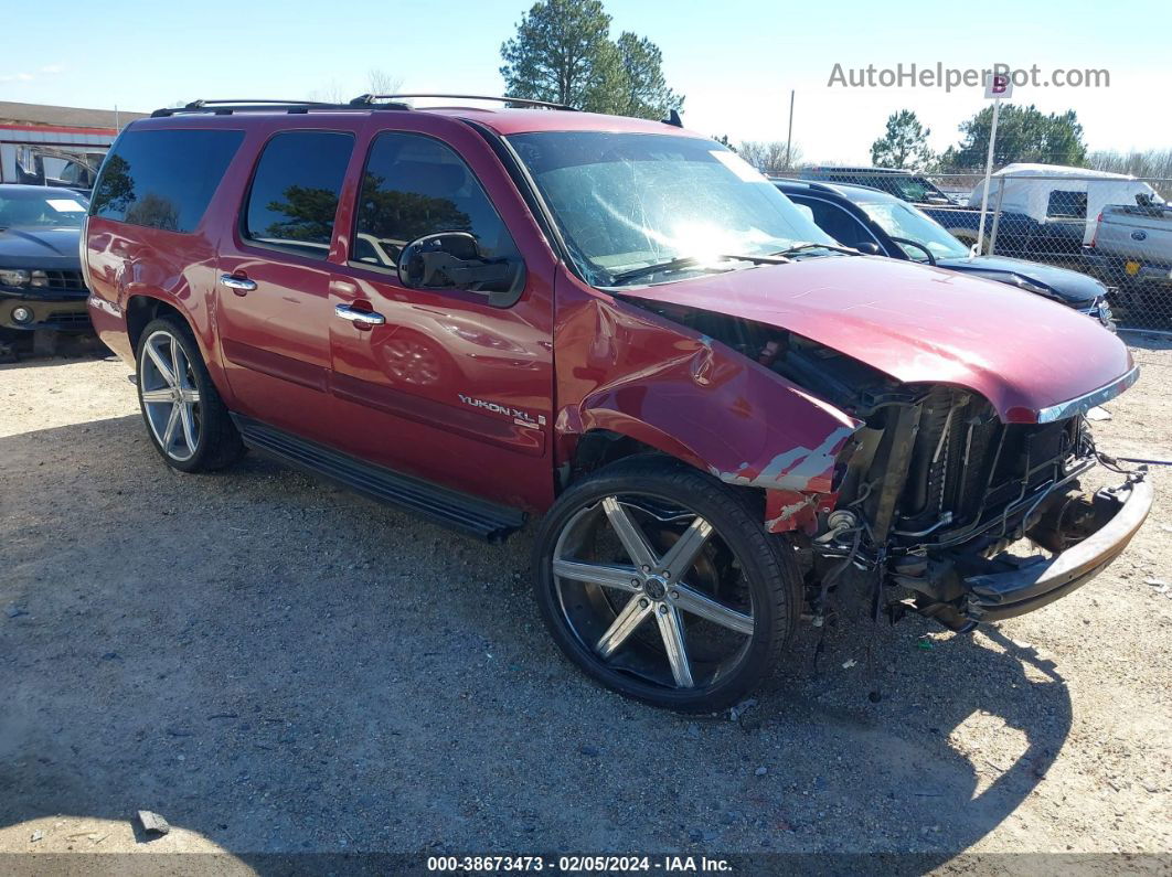 2007 Gmc Yukon Xl 1500 Sle Red vin: 1GKFC16J97R213742