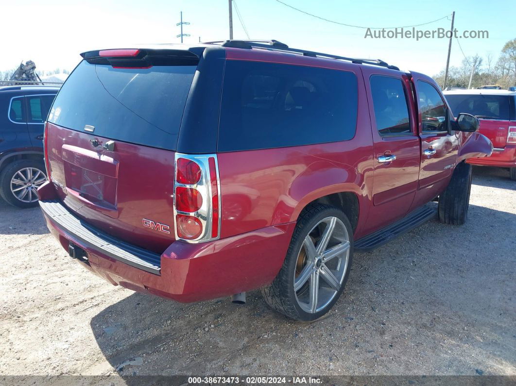 2007 Gmc Yukon Xl 1500 Sle Red vin: 1GKFC16J97R213742