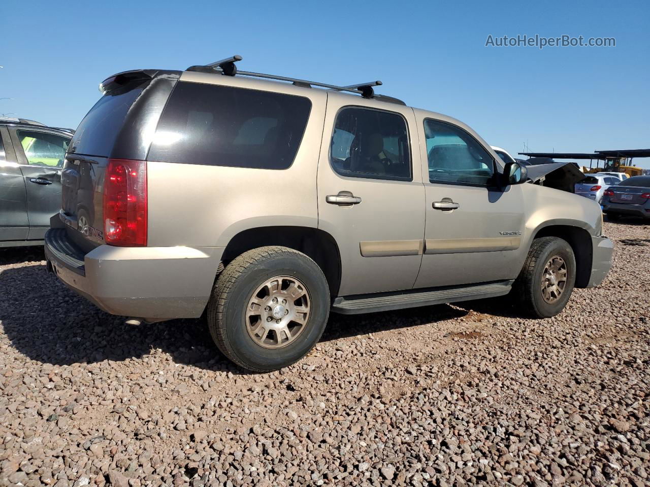 2007 Gmc Yukon  Желто-коричневый vin: 1GKFK13007R227916