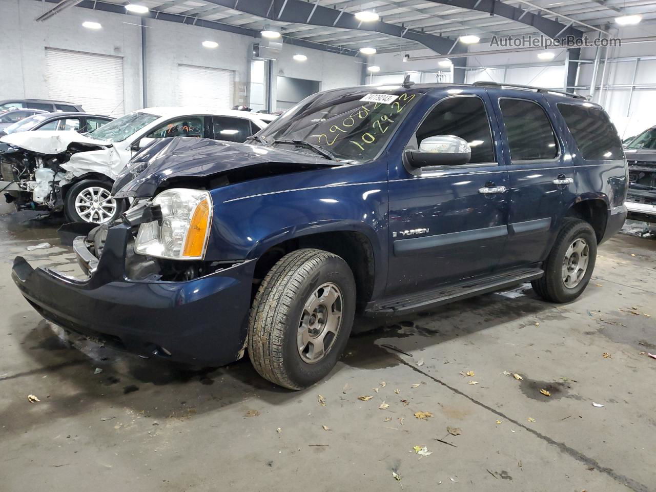 2007 Gmc Yukon  Blue vin: 1GKFK13007R254467