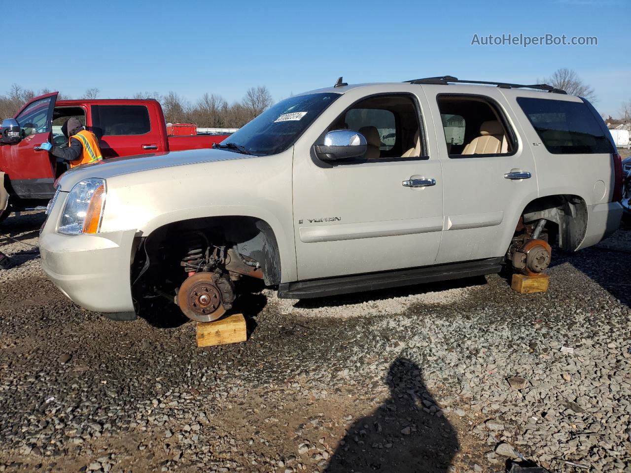 2007 Gmc Yukon  Tan vin: 1GKFK13007R300900